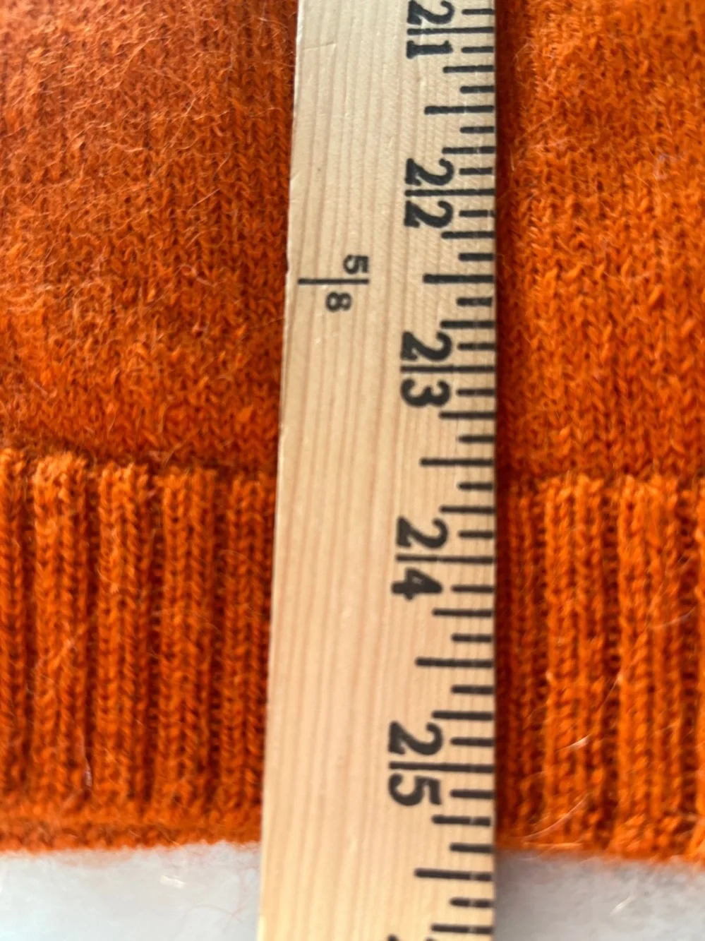 100% Peruvian Alpaca Sweater by Alpaca Basics Orange **read description -sizing*